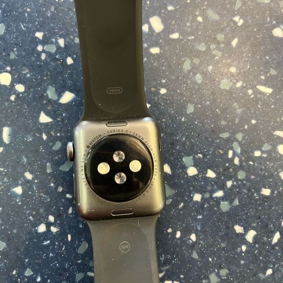 Black Apple Watch Series 3 in great condition comes with charger.